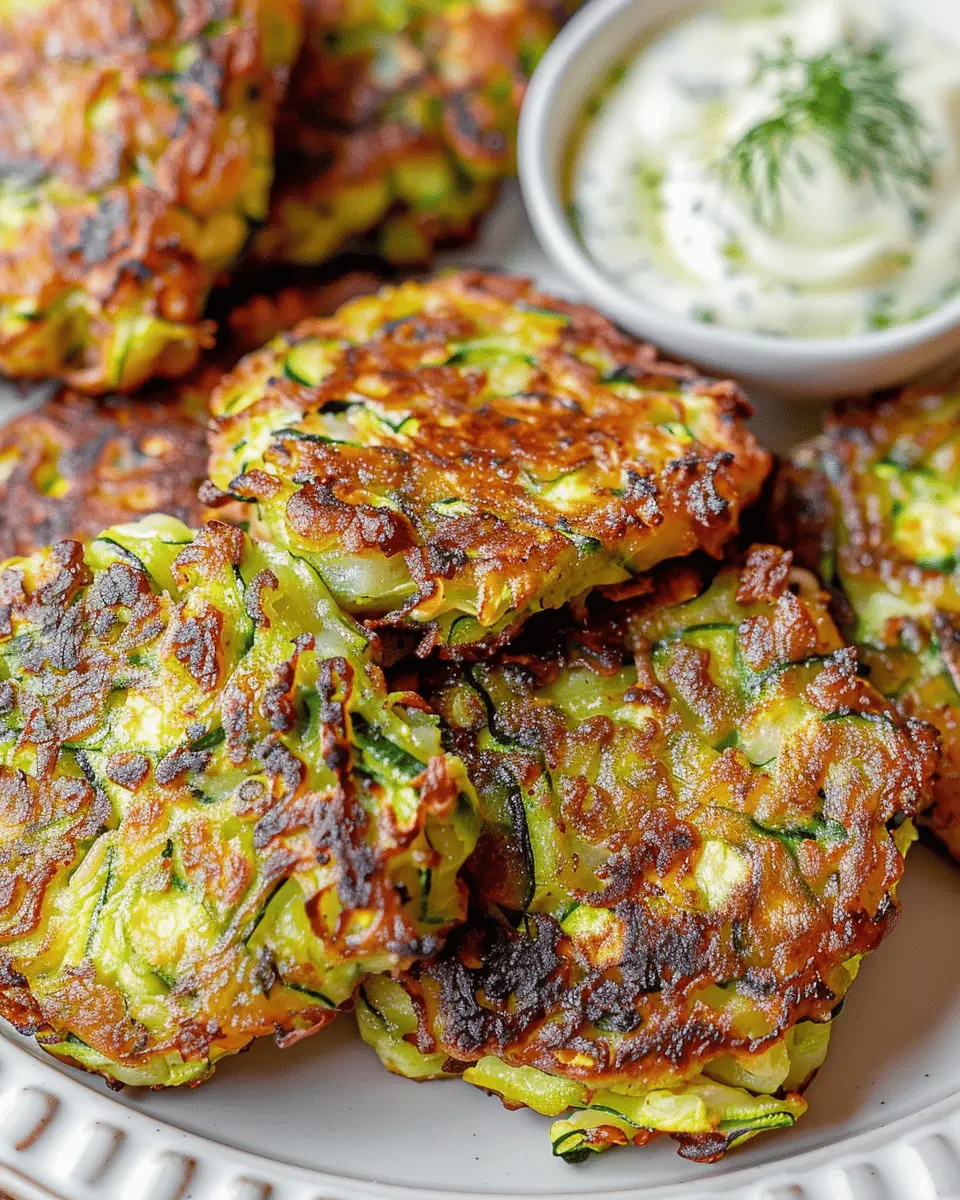 Air Fryer Zucchini Fritters