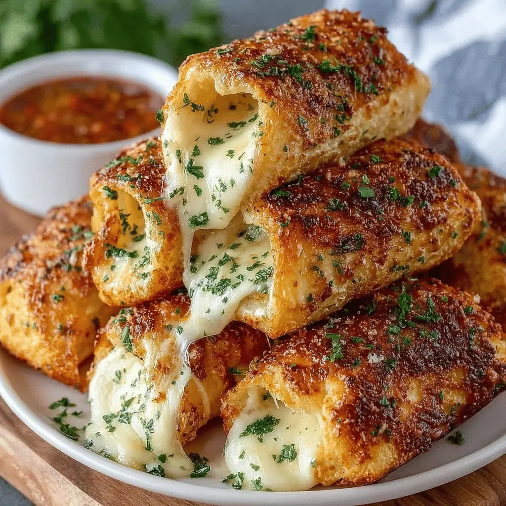 Cheesy Garlic Butter Rollups
