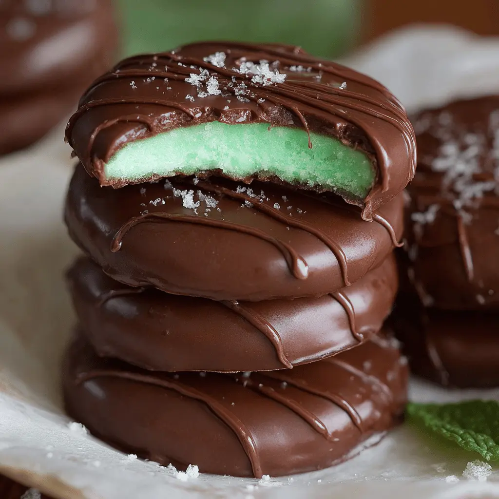 Chocolate Covered Mint Patties