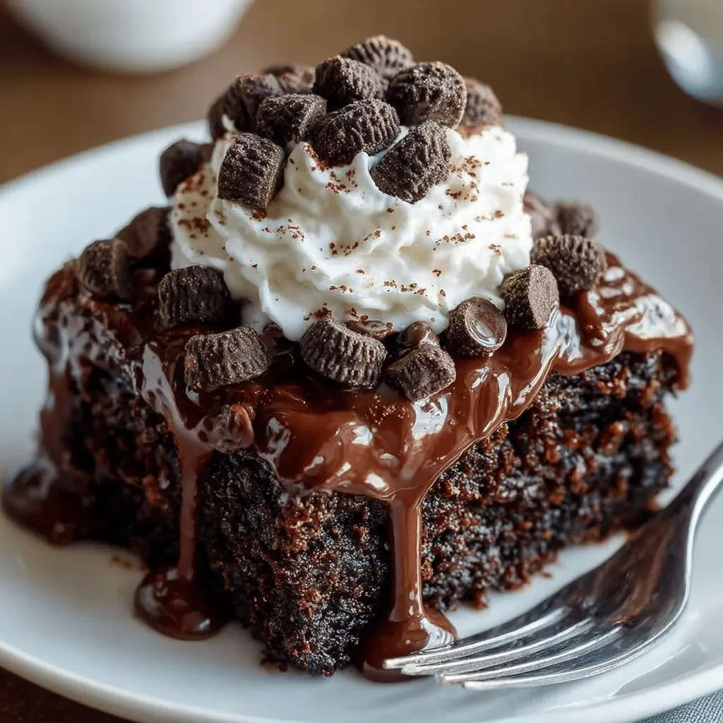 Death by Chocolate Dump Cake