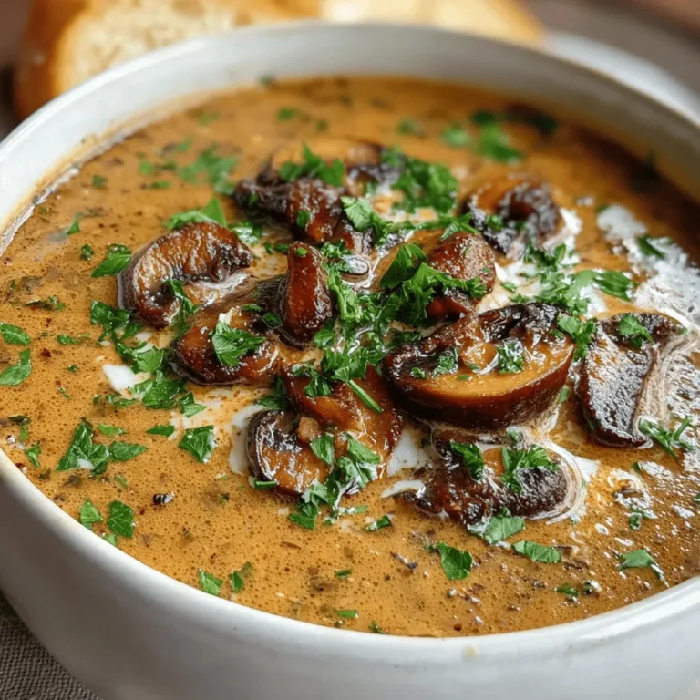 HUNGARIAN MUSHROOM SOUP RECIPE