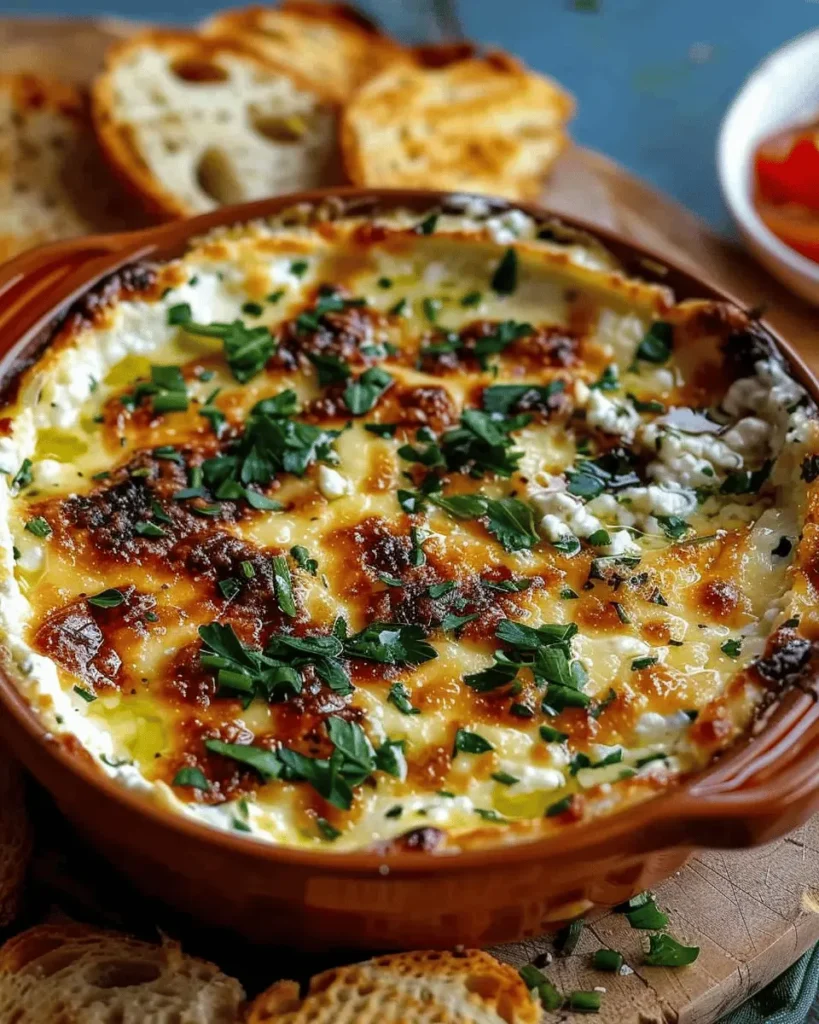 Irresistible Baked Ricotta Dip