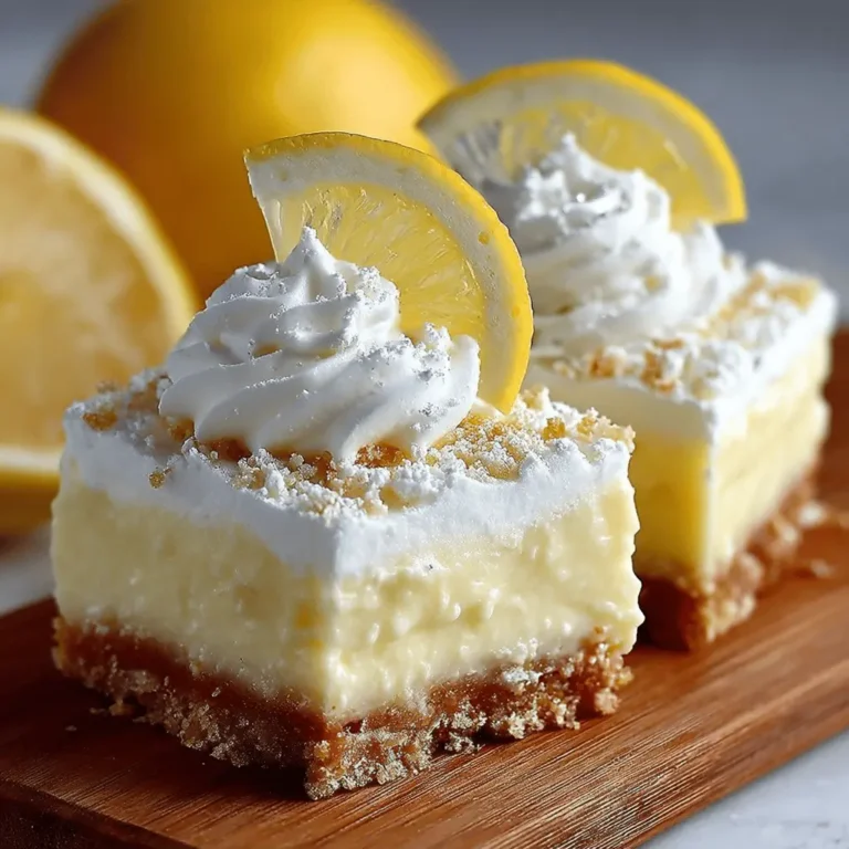 Lazy Day Lemon Cream Pie Bars