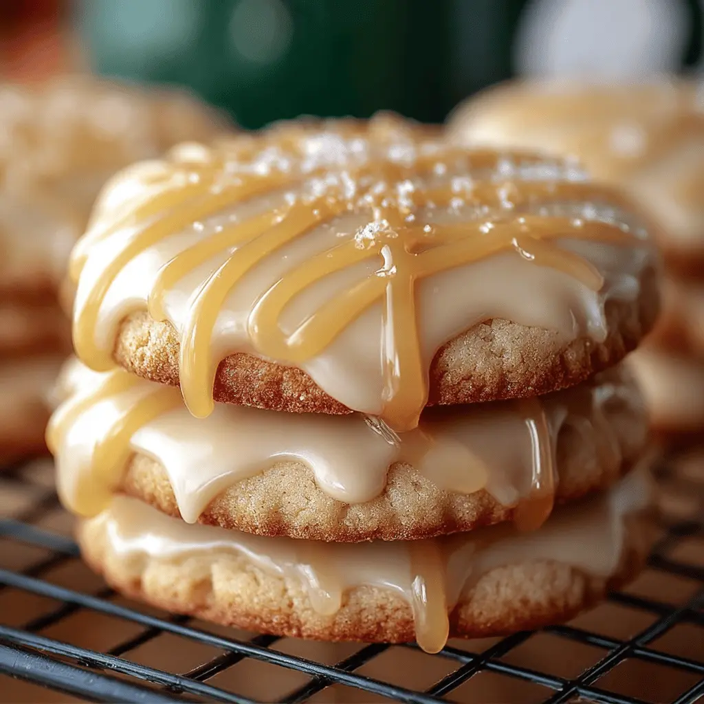 Maple Cookies with Maple Icing