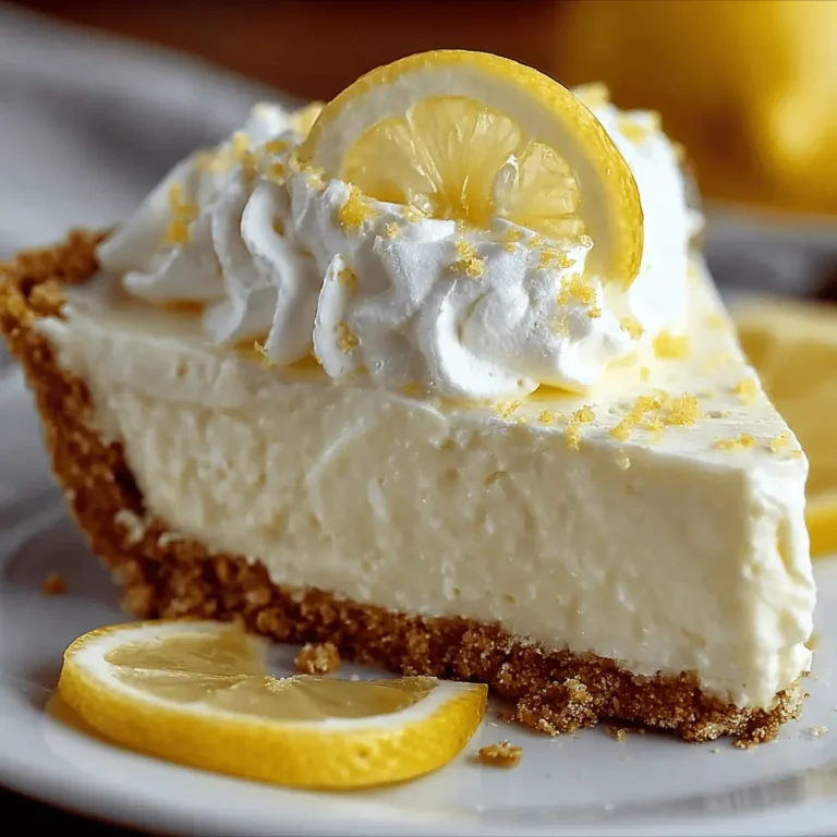 No-Bake Cream Cheese Lemonade Pie Recipe
