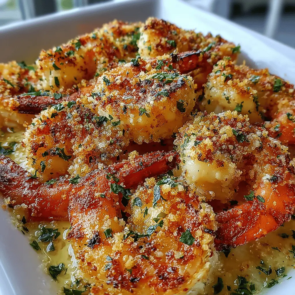 Parmesan Baked Shrimp