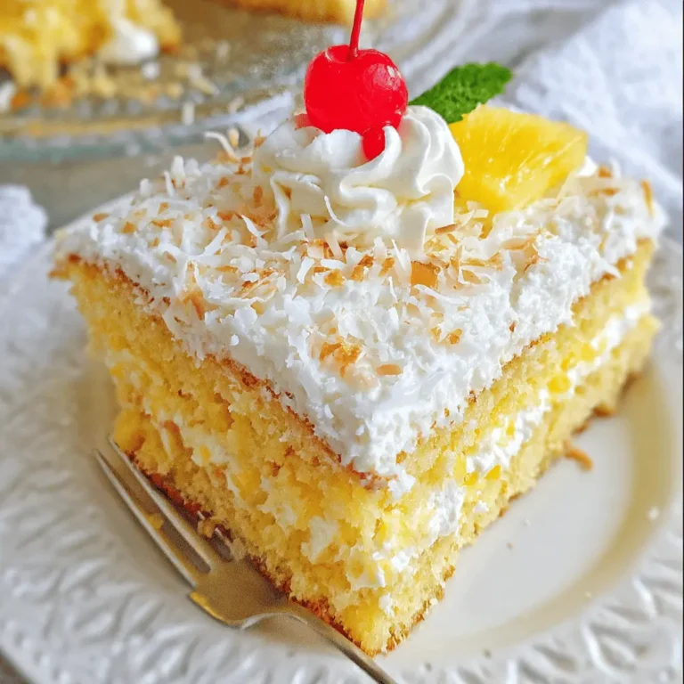 Pina Colada Cake