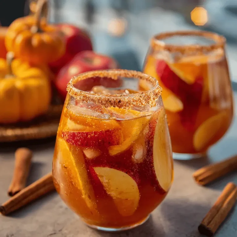 Pumpkin Spice Fireball Sangria!