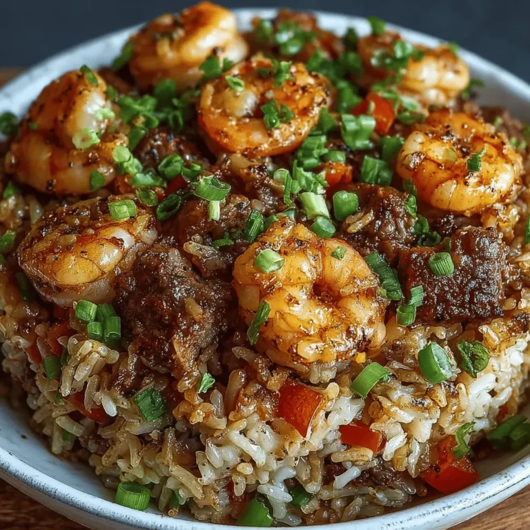Shrimp Dirty Rice Skillet