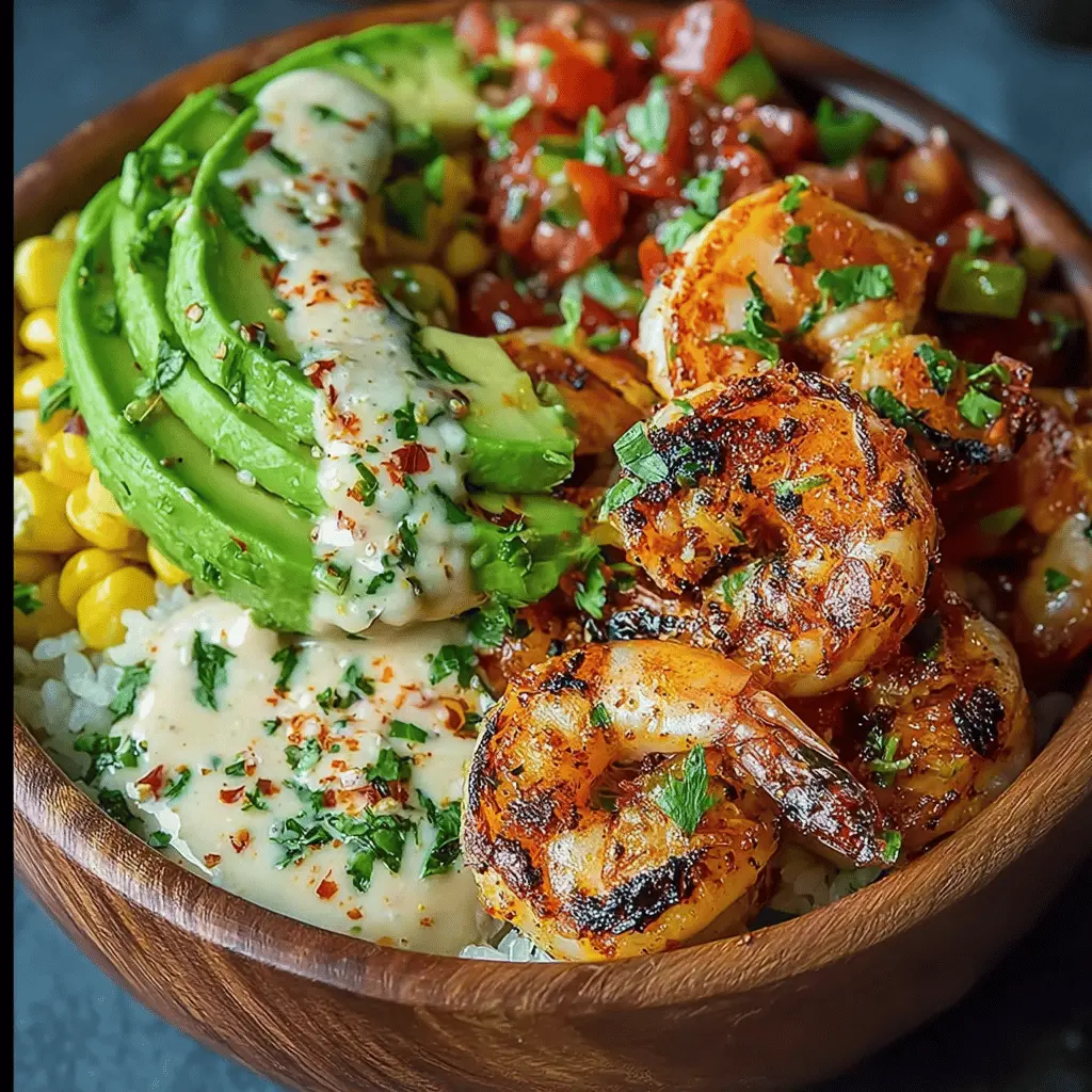 Shrimp and Avocado Bowls