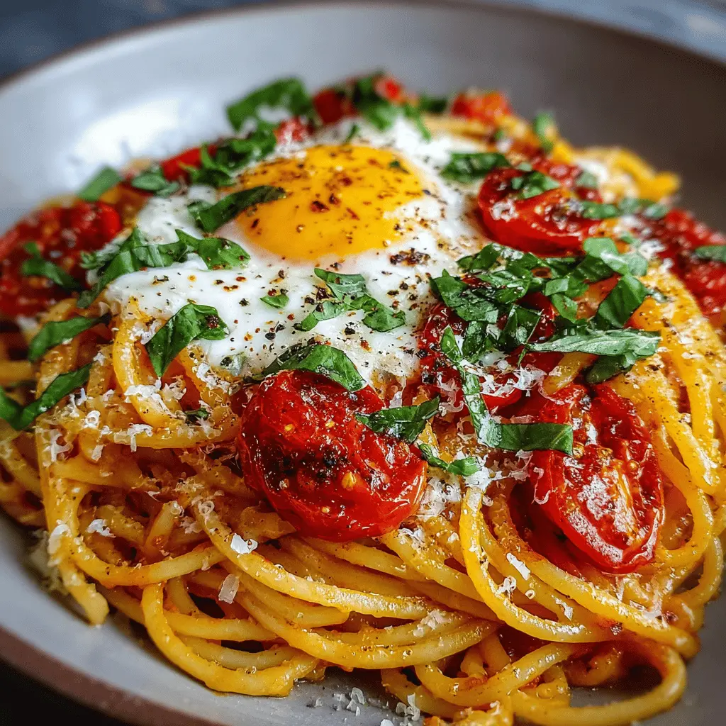 Simple Spaghetti Margherita