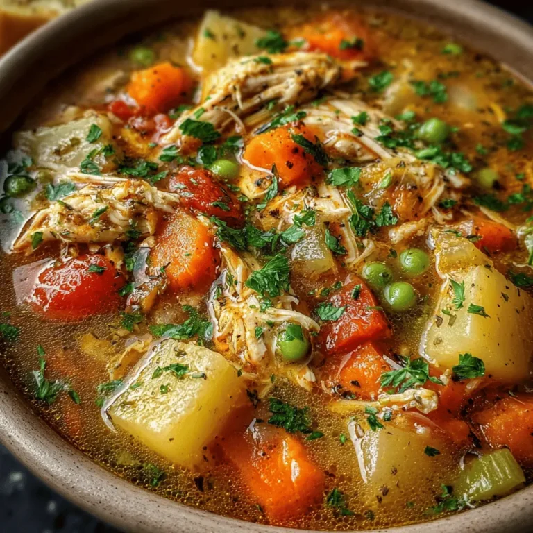 Slow Cooker Chicken Stew