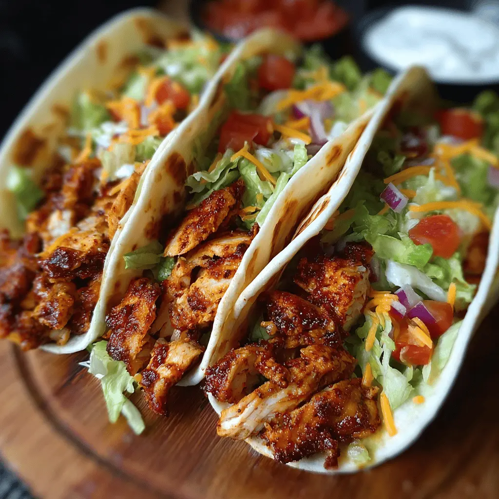 Smoky BBQ Cajun Chicken Wraps