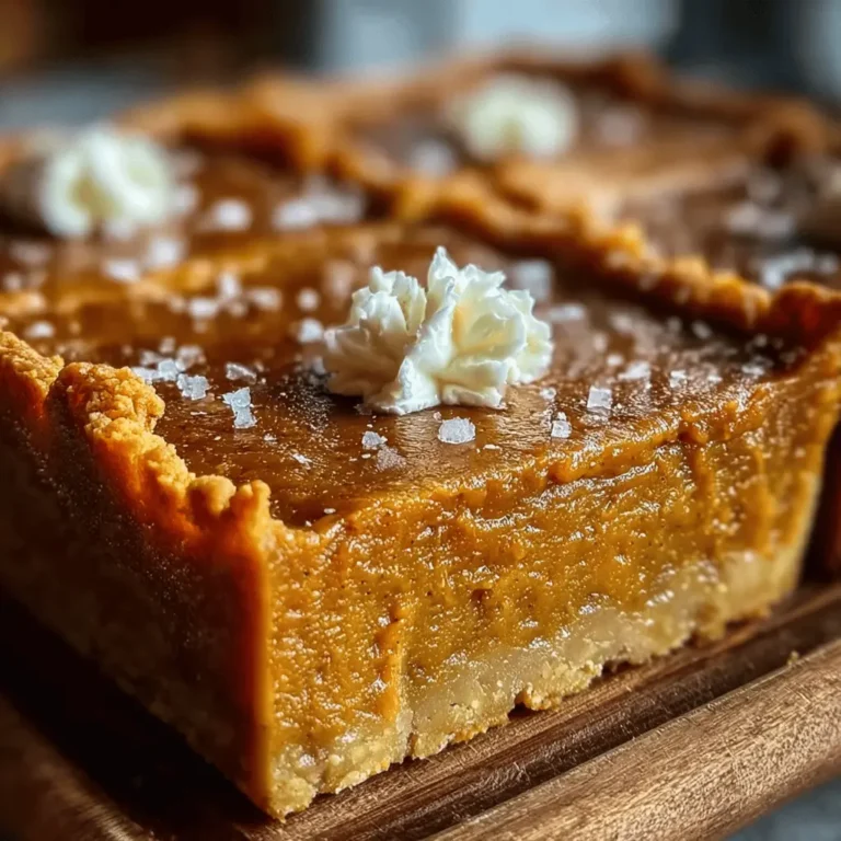 Sweet Potato Pie Bars