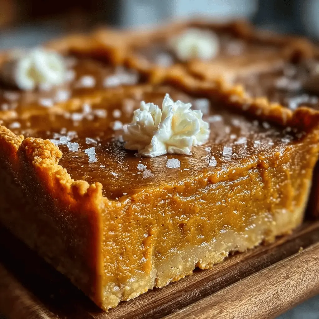 Sweet Potato Pie Bars