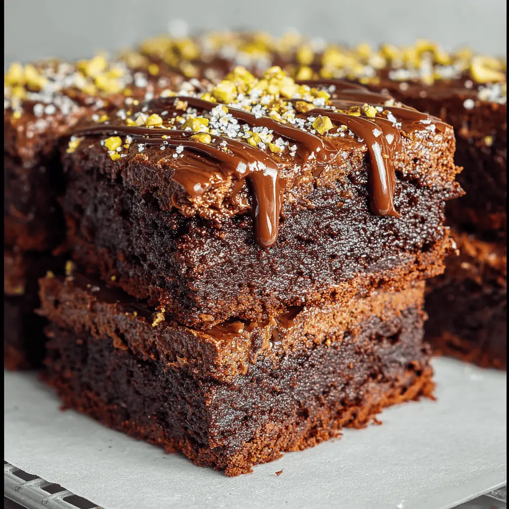 VIRAL Dubai Chocolate Brownies