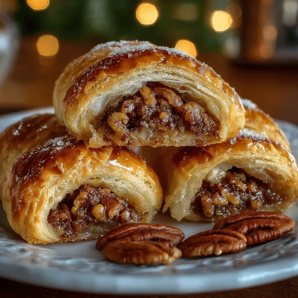 Pecan Pie Crescents