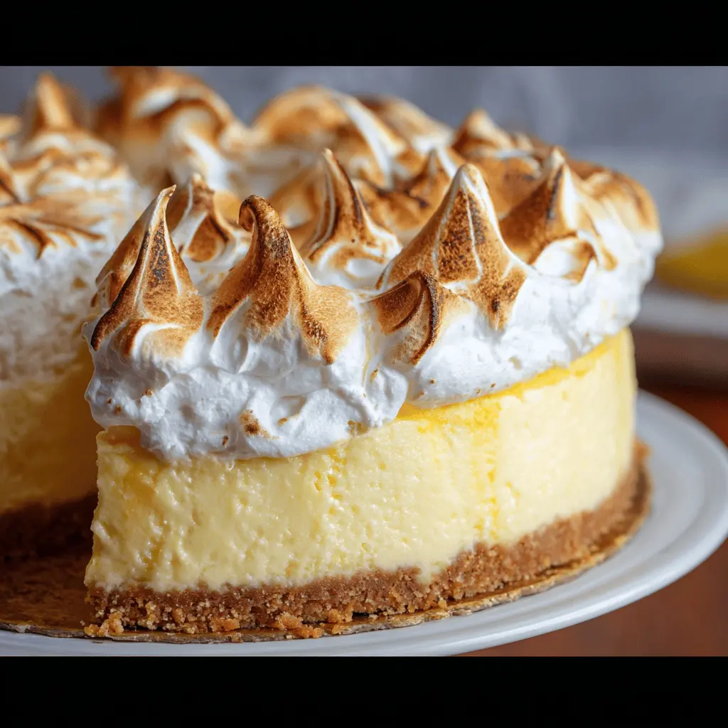 Lemon Meringue Cheesecake Recipe