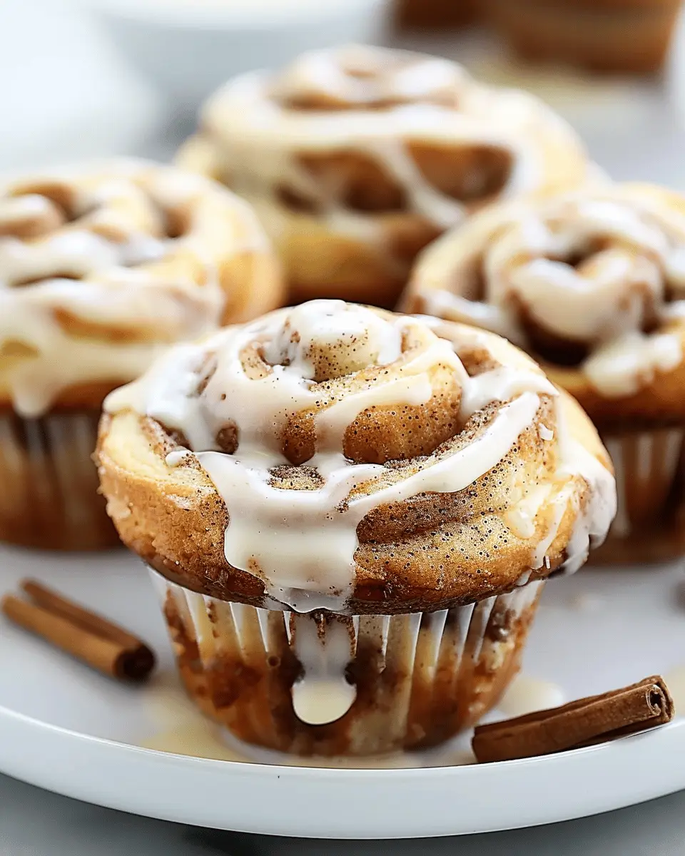 Cinnamon Roll Cupcakes