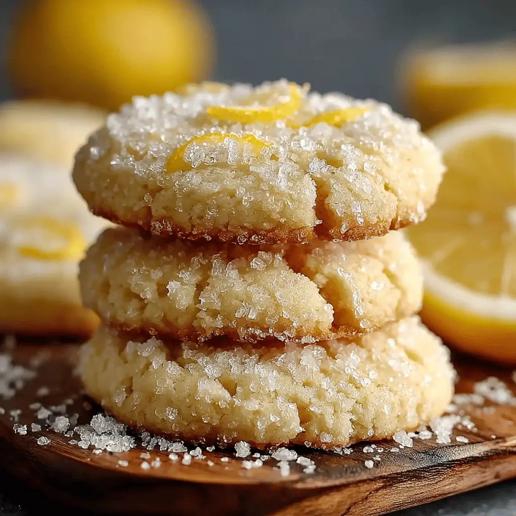 Lemon Sugar Cookies Recipe