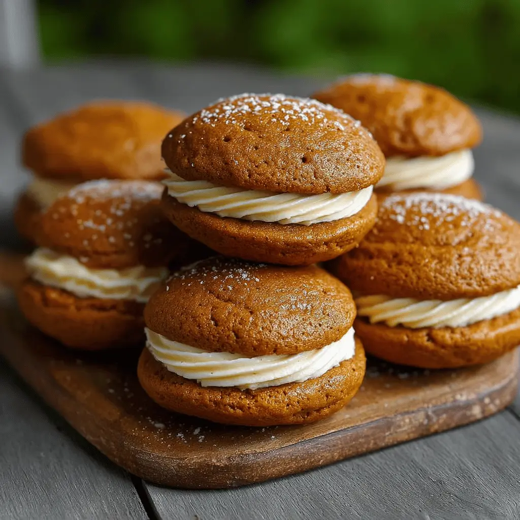 Pumpkin Whoopie Pies Recipe