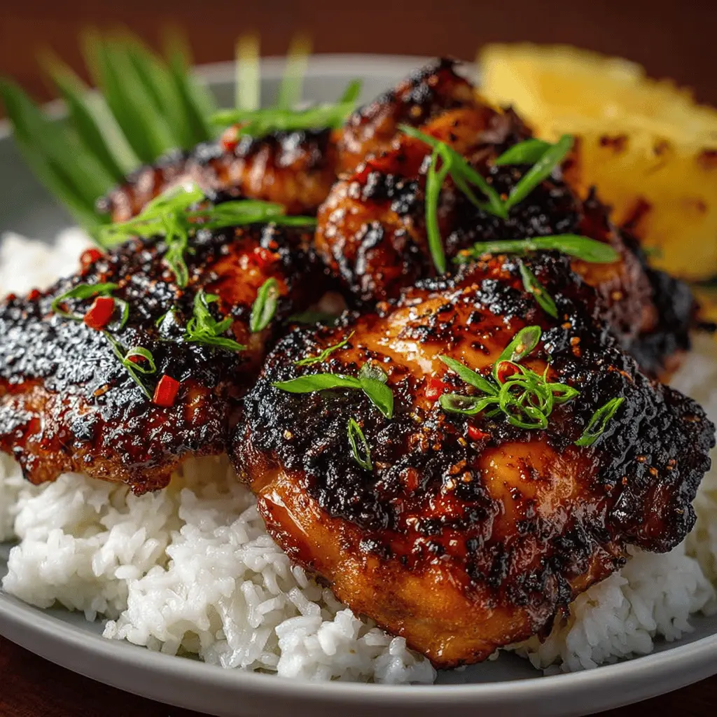 Hawaiian Huli Huli Chicken