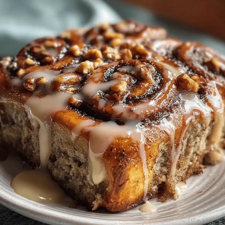 Banana Bread Cinnamon Rolls