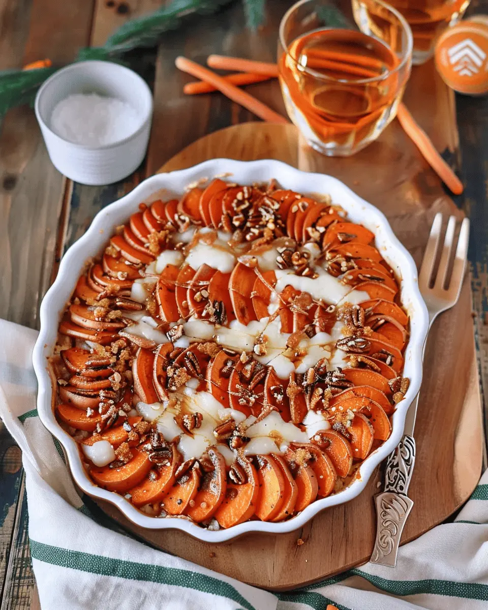 Scalloped Sweet Potatoes