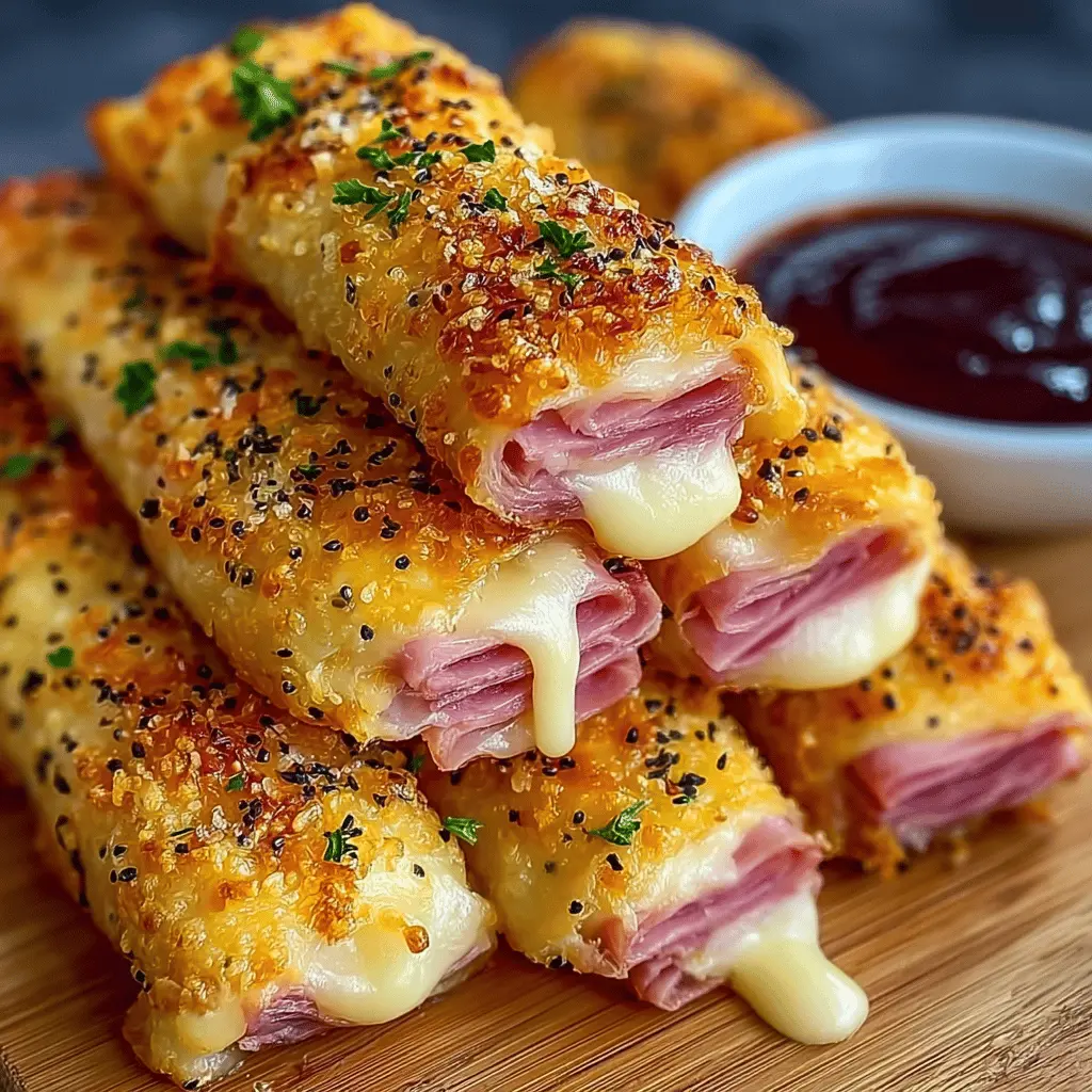Ham and Cheese Sticks