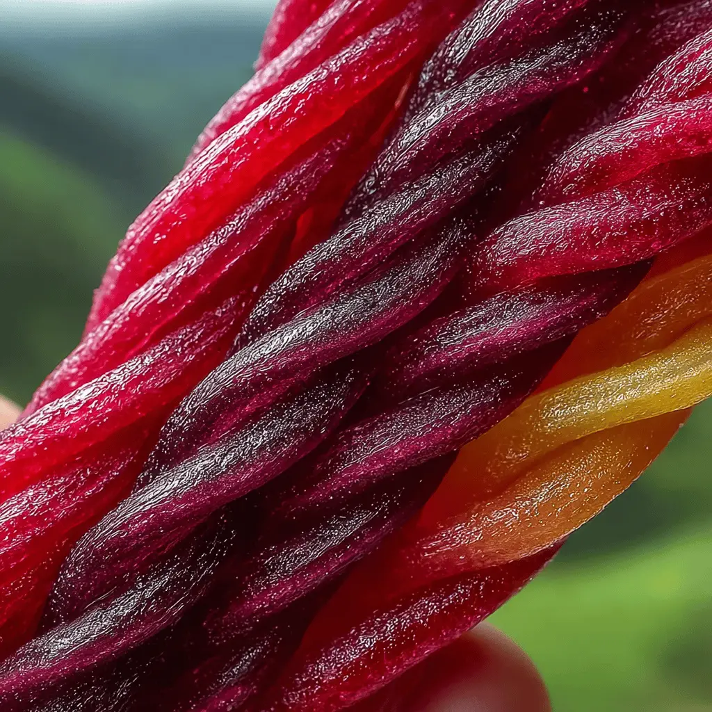 Homemade Kool-Aid Licorice Ropes