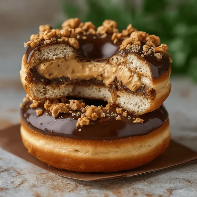 Peanut Butter Cheesecake Donut