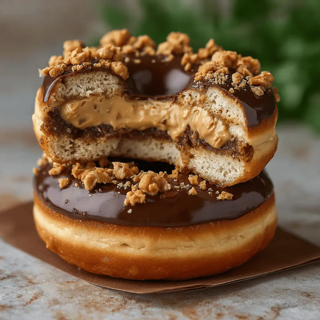Peanut Butter Cheesecake Donut