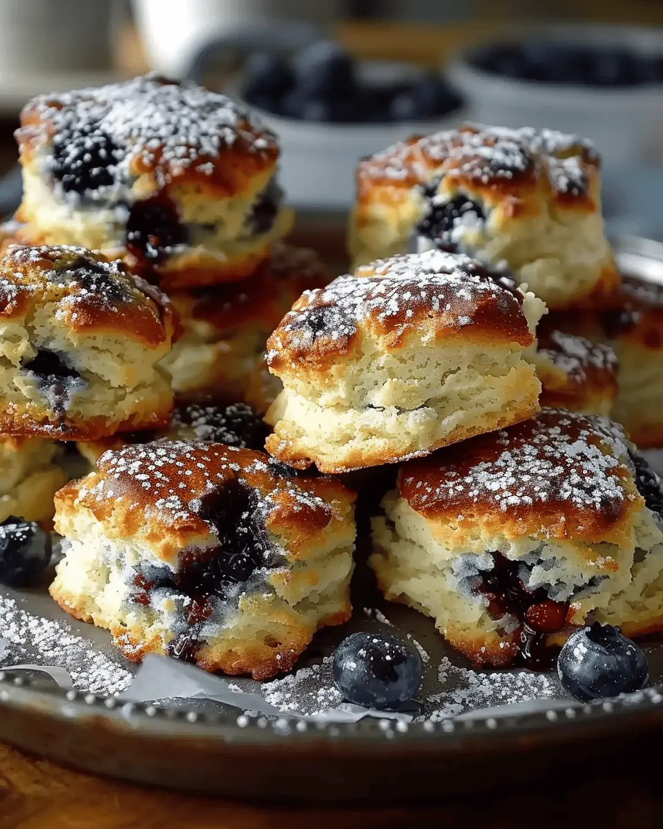 Blueberry Biscuits