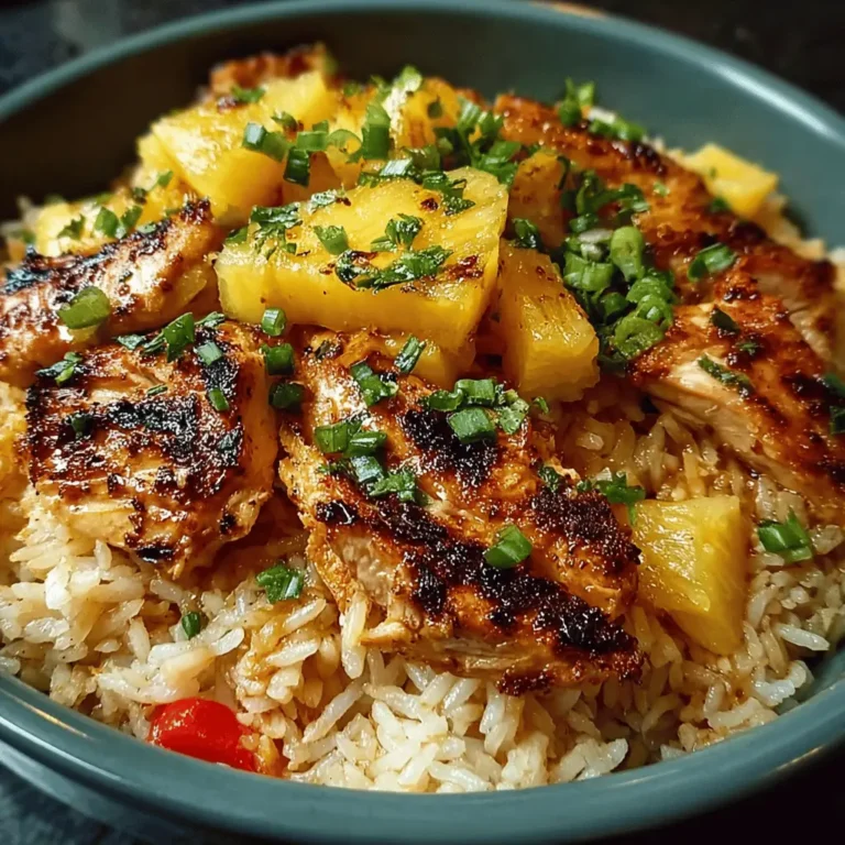 Pineapple Chicken and Rice Recipe