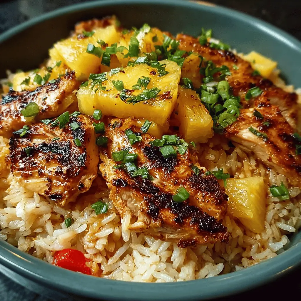 Pineapple Chicken and Rice Recipe