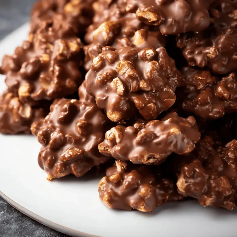 Chocolate Peanut Clusters
