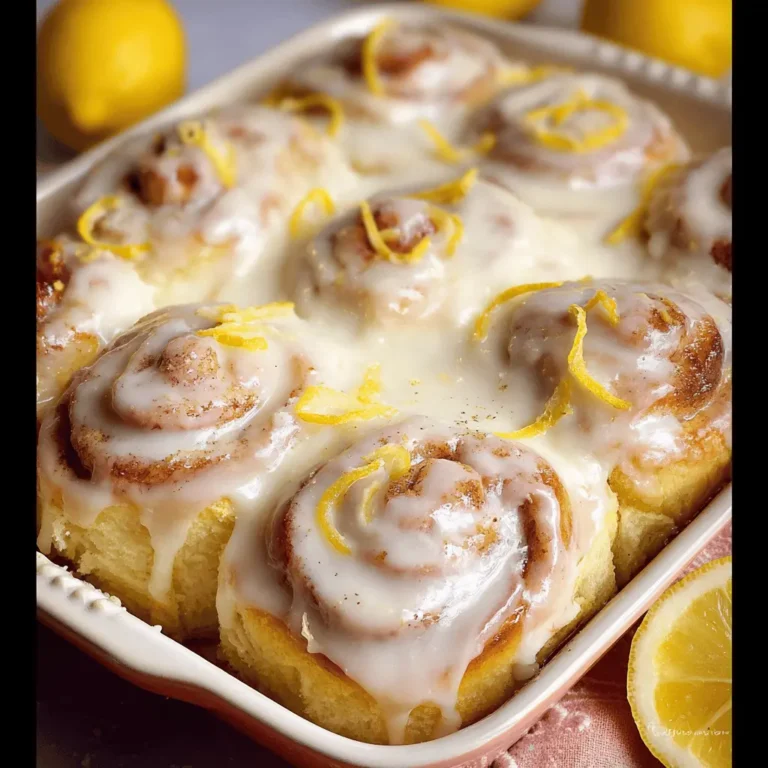 Lemon Sweet Rolls