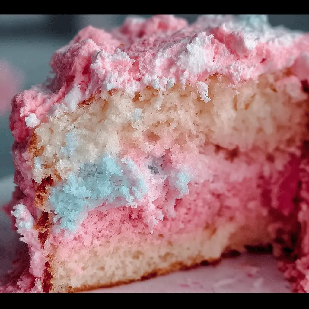 Cotton Candy Cake Recipe