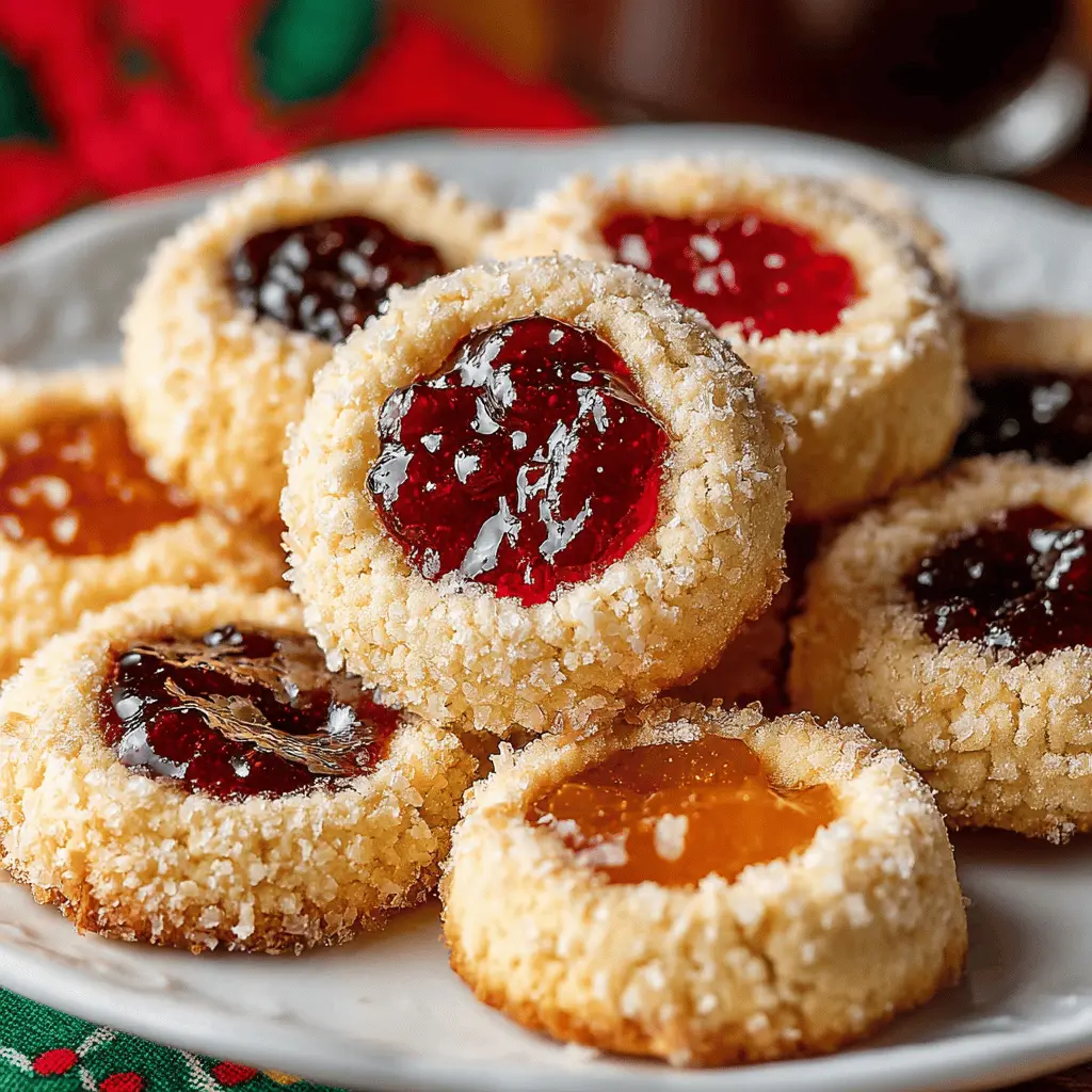 Thumbprint Cookies