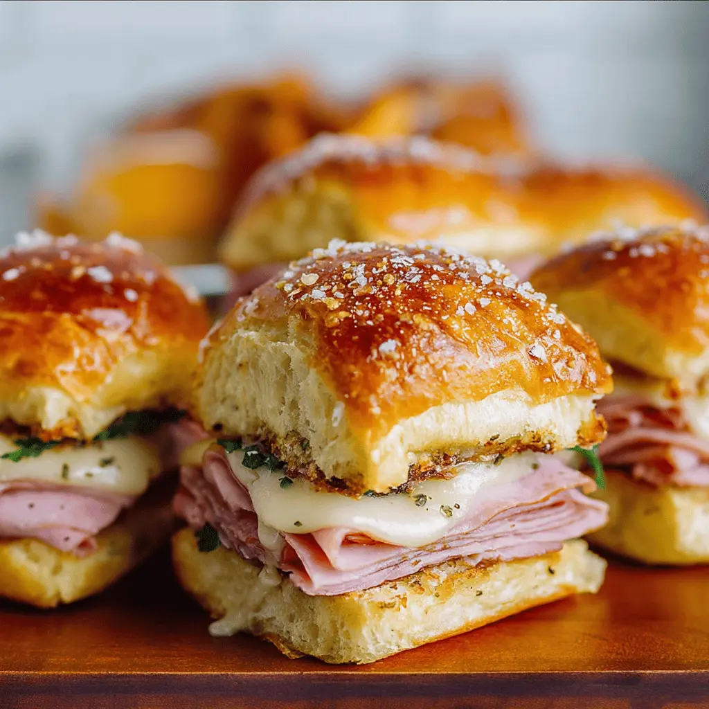 Ham and Cheese Sliders