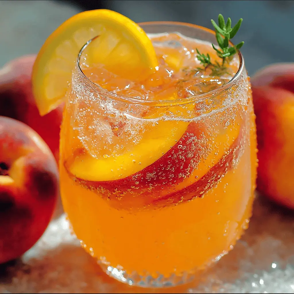 Refreshing Peach Lemonade Recipe