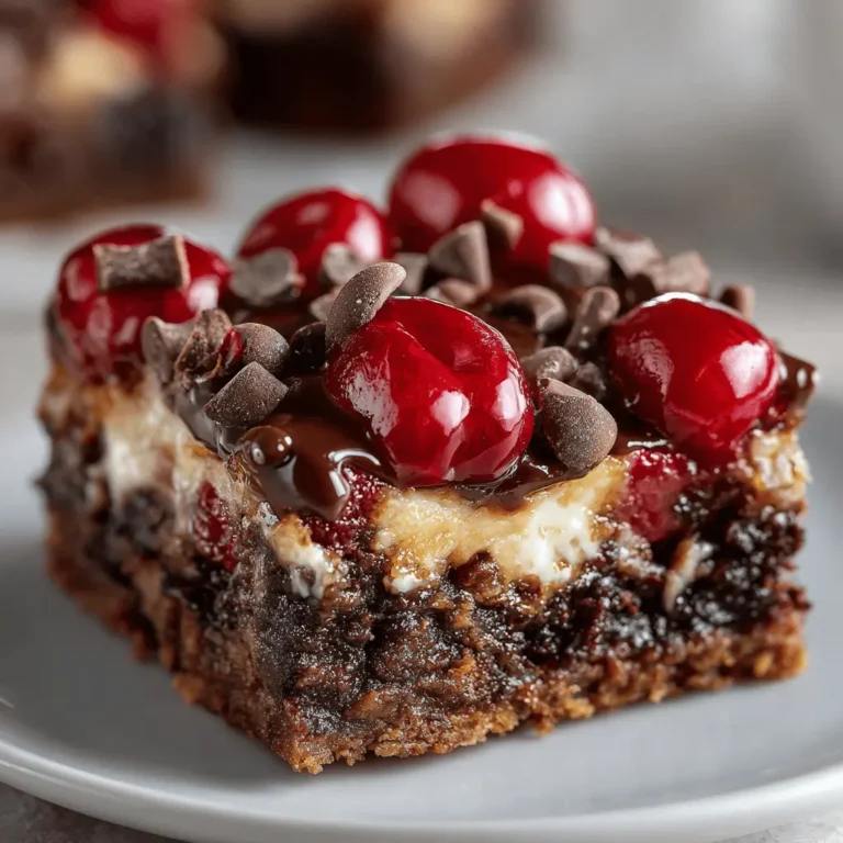Chocolate Covered Cherry Magic Bars