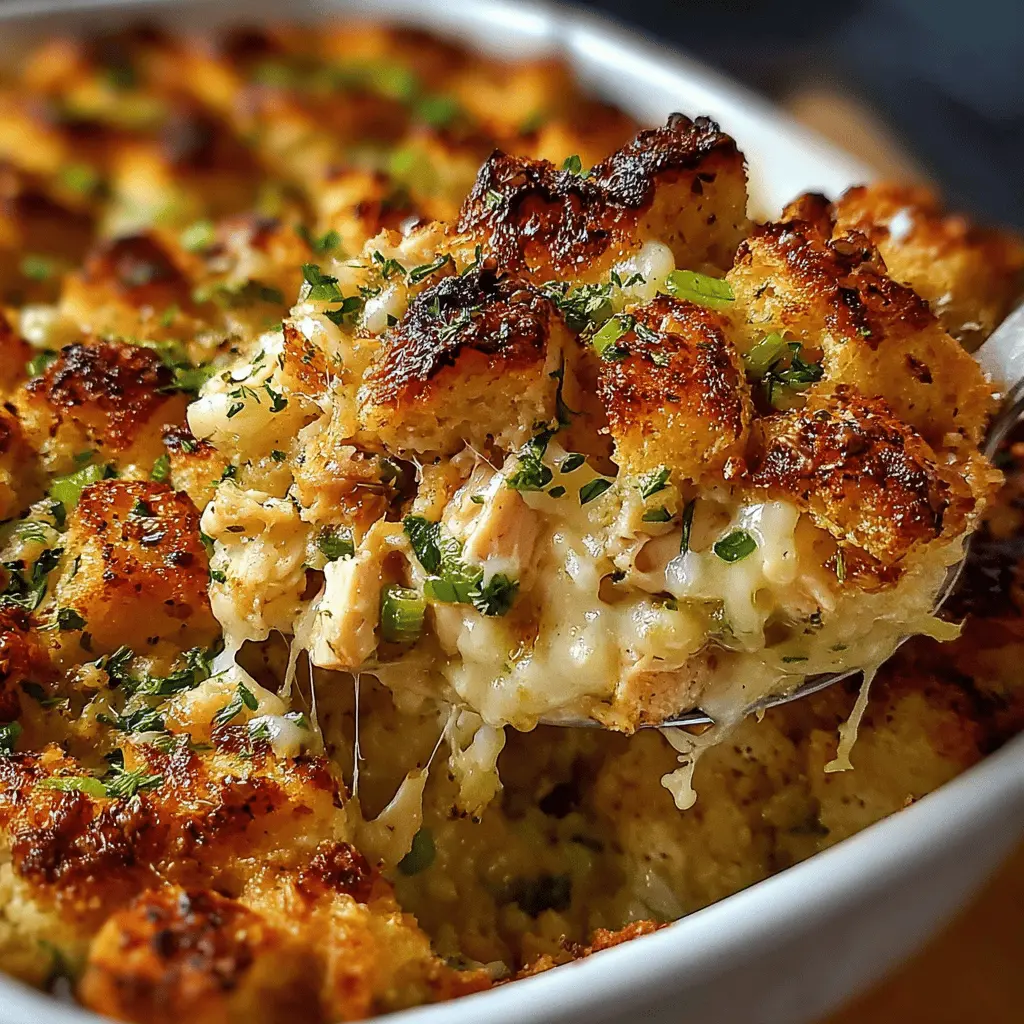 Chicken Dressing Casserole
