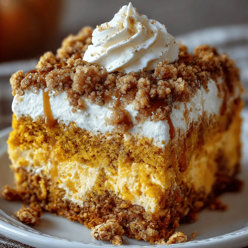 Pumpkin Crunch Cake Recipe