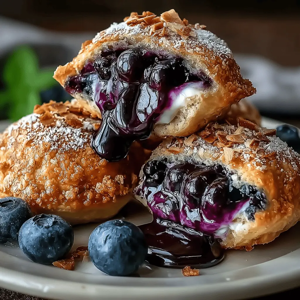 Blueberry Pie Bombs