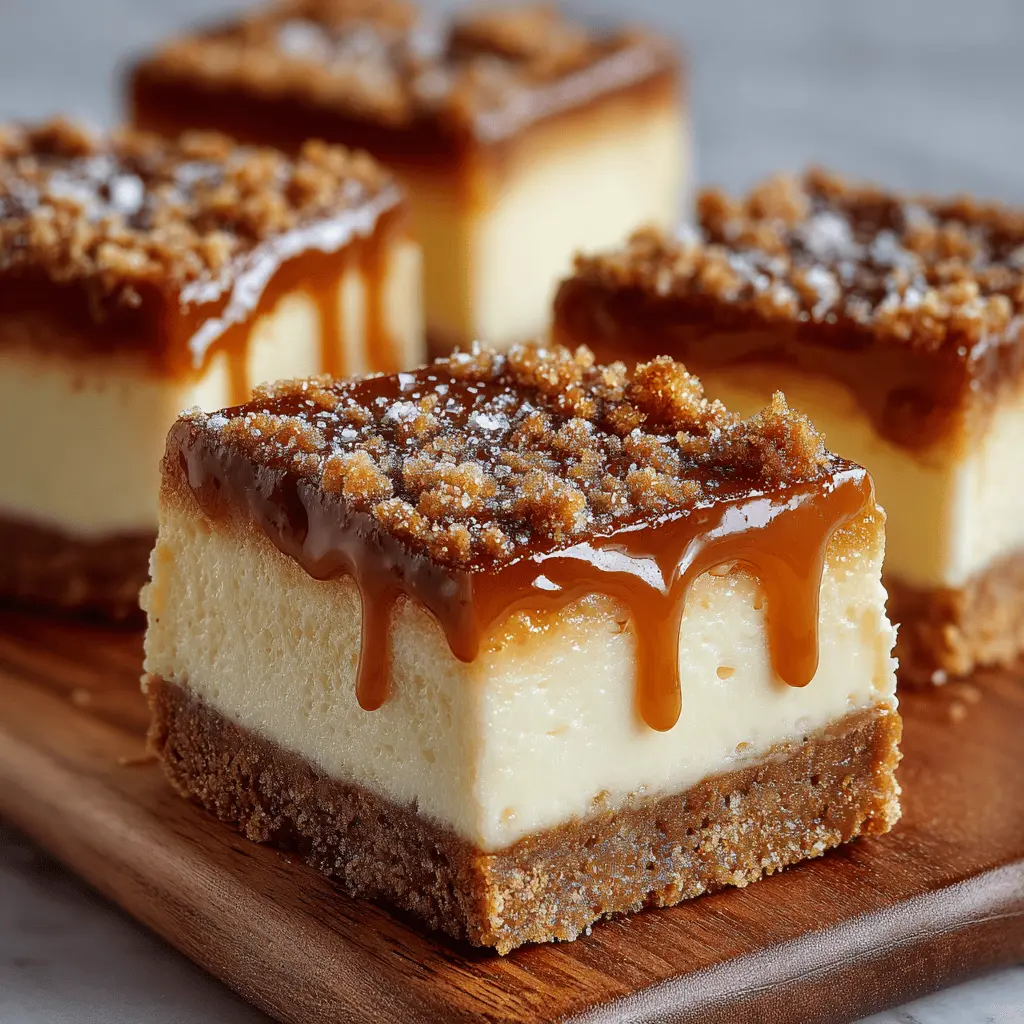 Dulce de Leche Cheesecake Bars