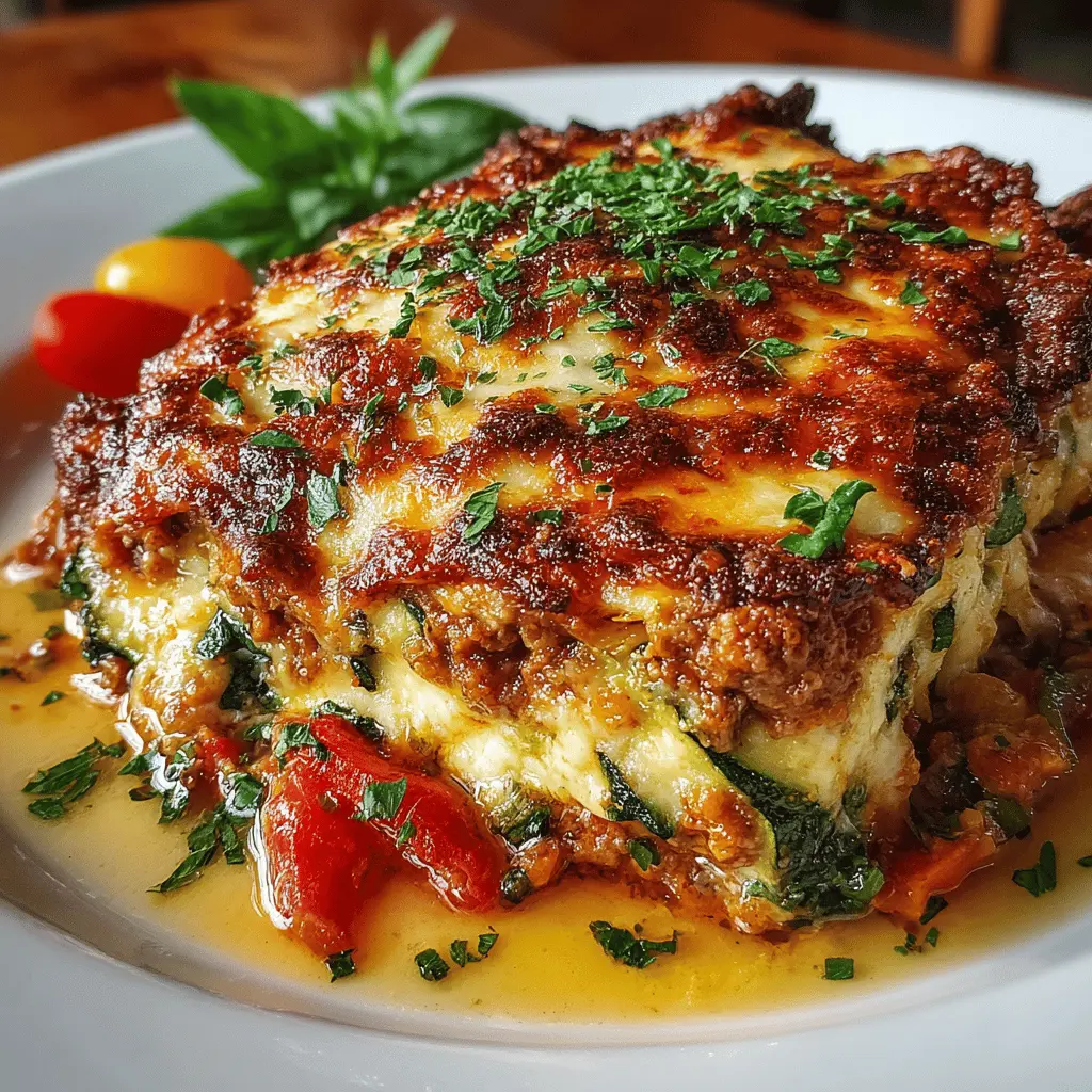 Zucchini Lasagna