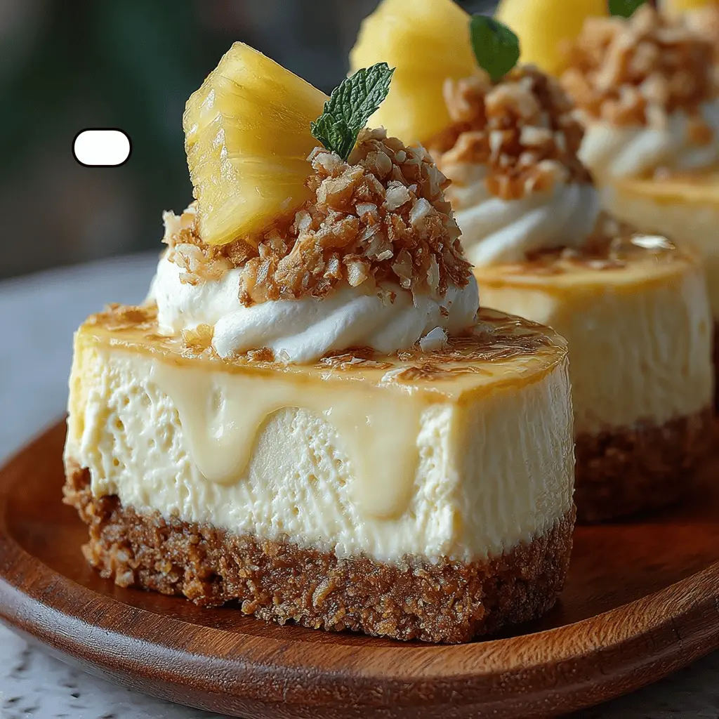 Pineapple Heaven Cheesecake