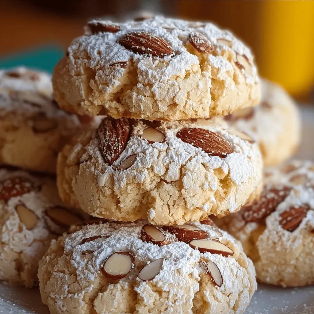 Amaretti Almond Cookies