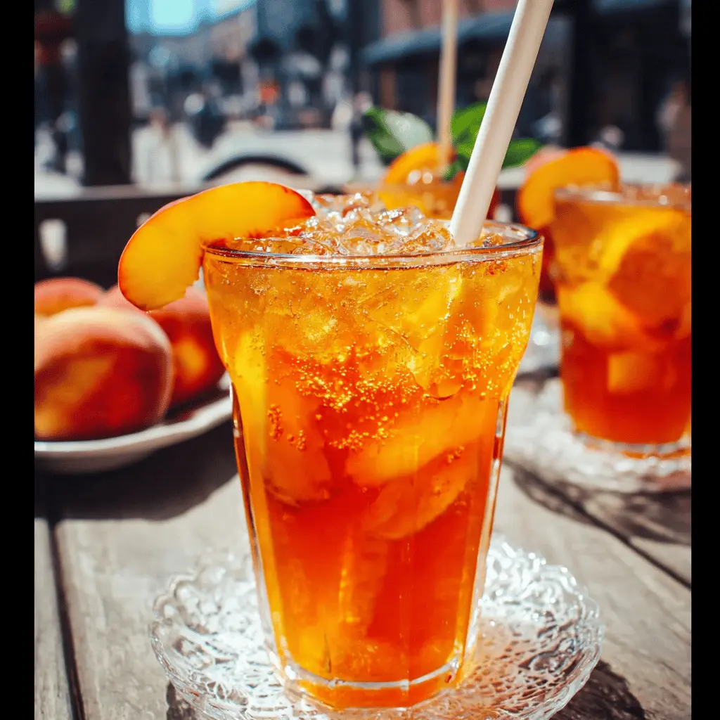 Peach Iced Tea